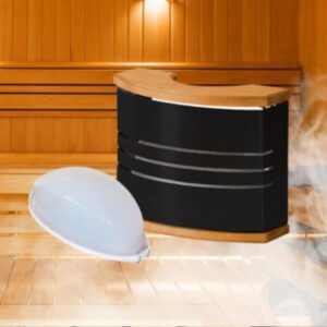 Khung bao đèn Harvia màu đen