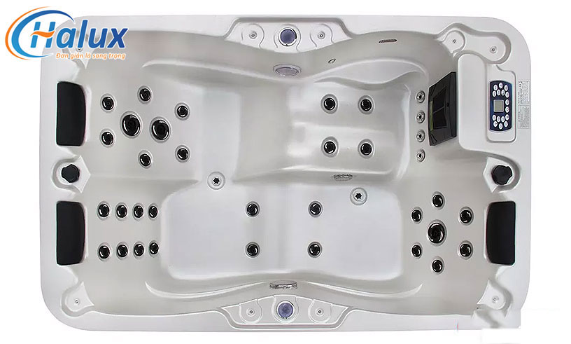 Thiết kế hiện đại của bồn sục Jacuzzi AquaSpring HL-5803