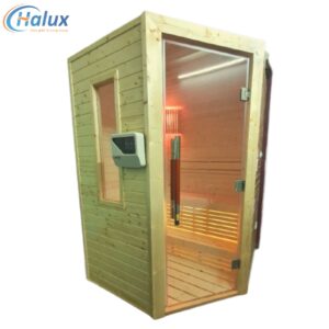 Phòng sauna góc gỗ thông Phần Lan PXK01