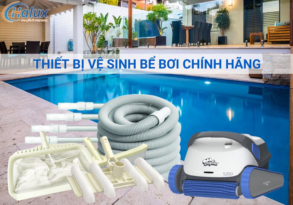 Tọn bộ dụng cụ làm sạch bể bơi chất lượng