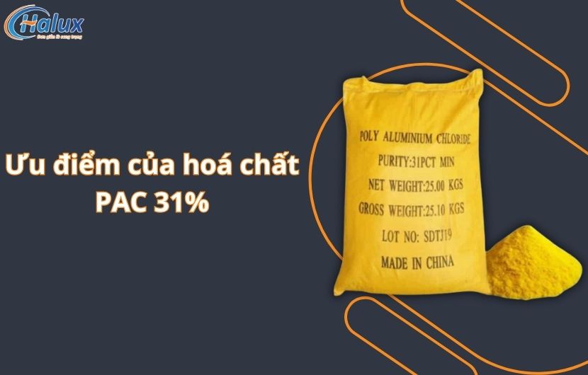 Ưu điểm của hóa chất PAC 31%