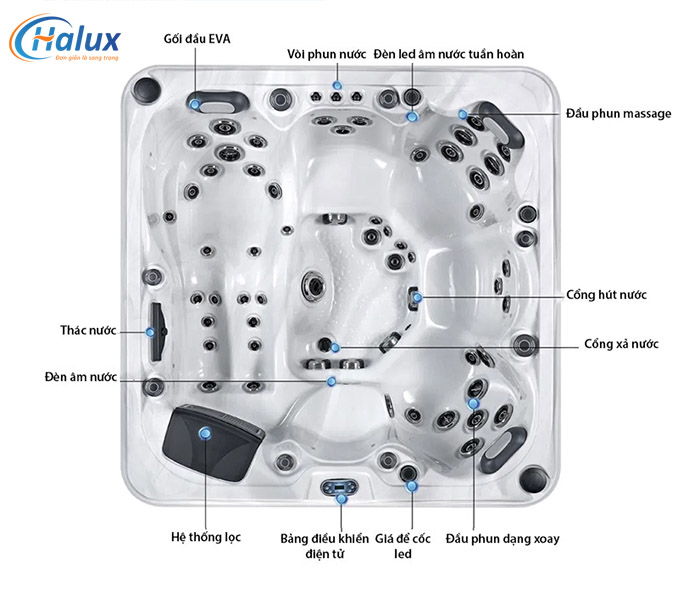 bồn jacuzzi SR-8173 (5)