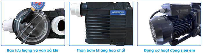 máy bơm bể bơi Minder MXB (1)